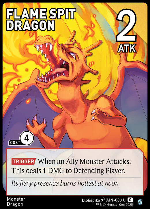 Flame Spit Dragon