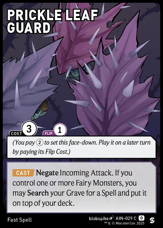 Prickleleaf Guard