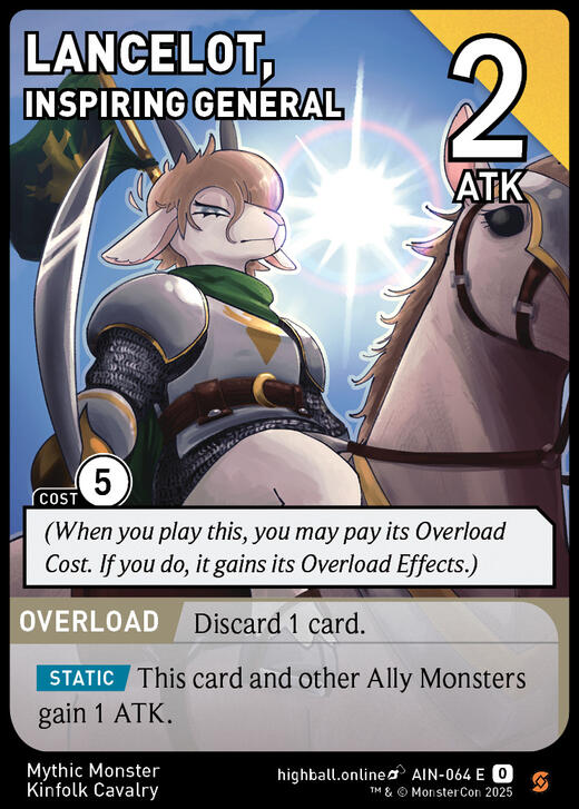 Lancelot, Inspiring General