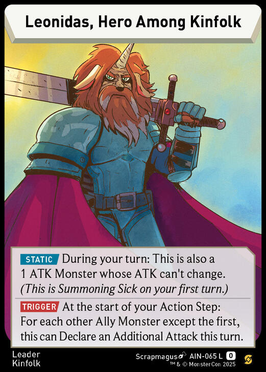 Leonidas, Hero Among Kinfolk