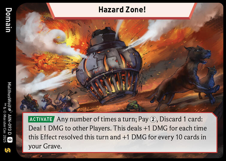 Hazard Zone!